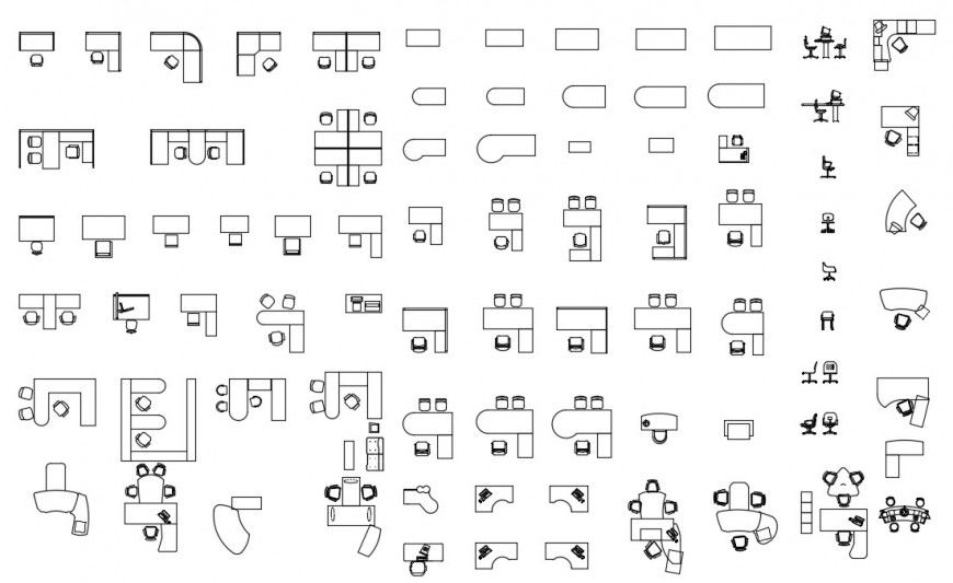 CAd drawings details of side elevation of work station