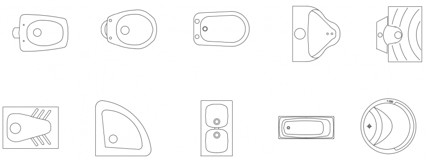 CAd drawings details of the closet and Indian toilet