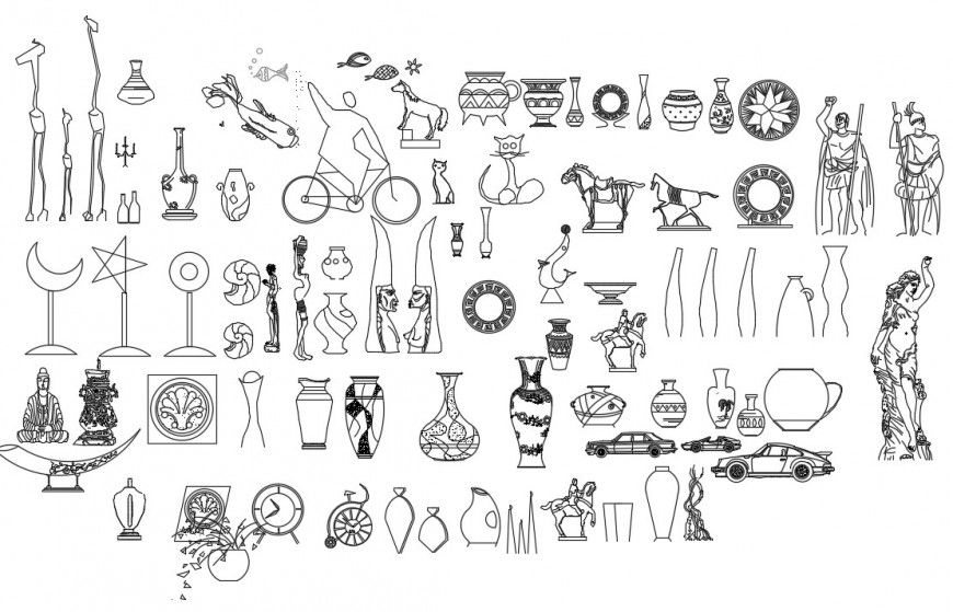 CAd drawings details of top elevation of kids toys