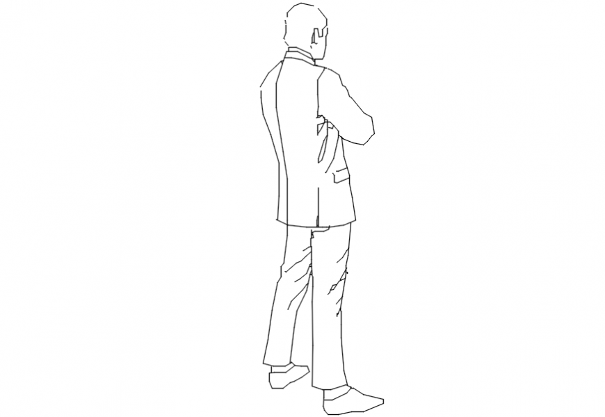 CAd drawings details of worry  people