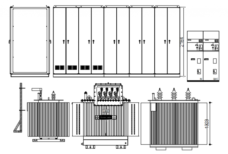 CAD elevation drawings details of furniture units dwg autocad file