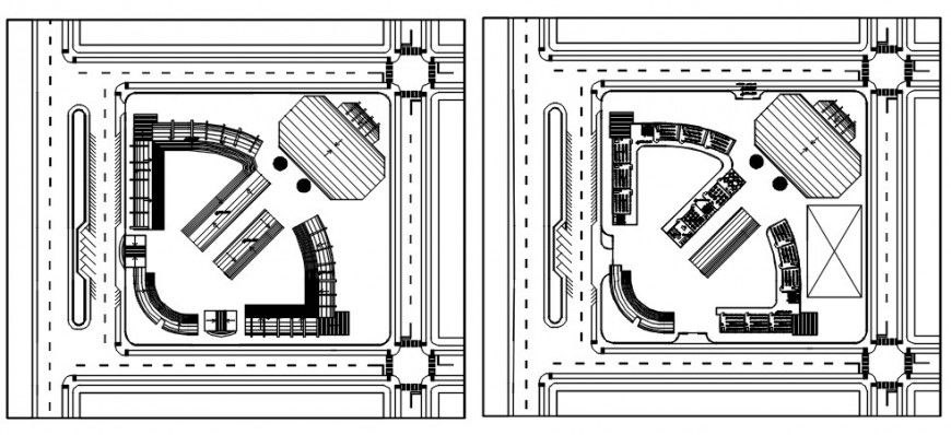 CAD planning details of area drawings 2d view autocad file