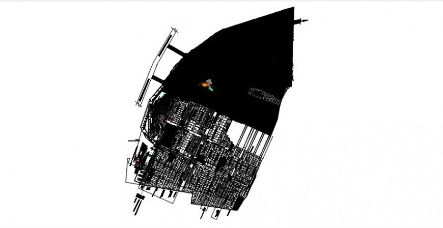 CAD planning details of area drawings 2d view dwg file