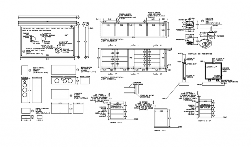 CAD structural blocks elevation drawings details in autocad file