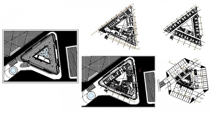 Callao hotel floor plan in auto cad