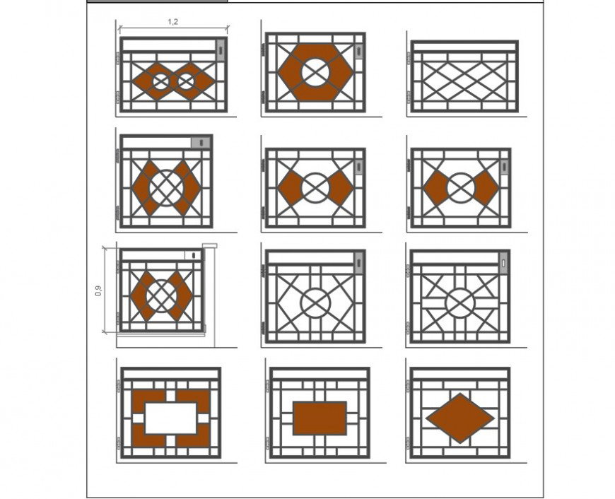 Can celetti ferro plan dwg file