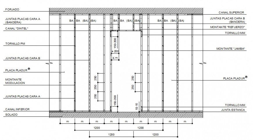 Canal section, structure and irrigation system details dwg file