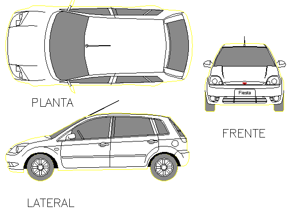 Ford Fiesta car block views