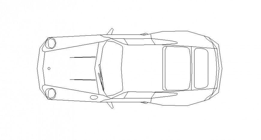 Car blocks drawing 2d view elevation autocad file