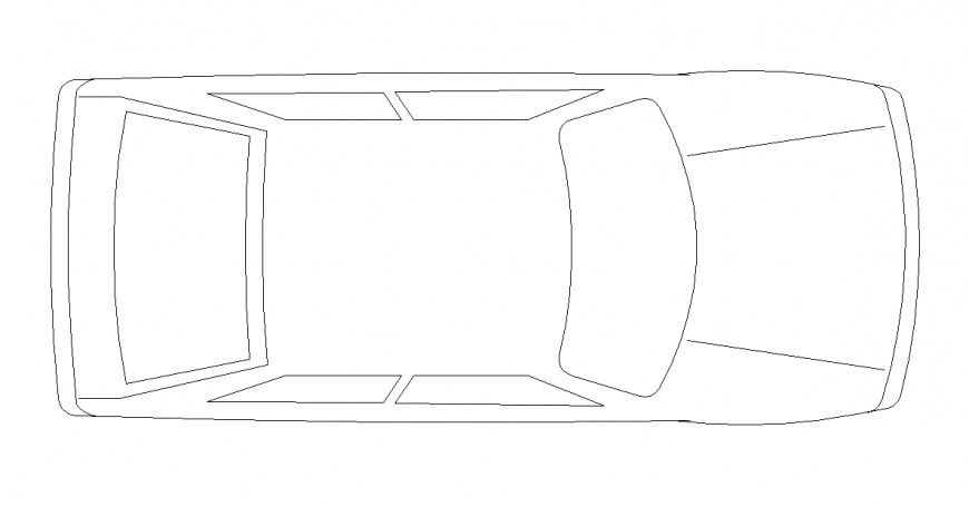 Car CAD blocks detail elevation 2d view layout file