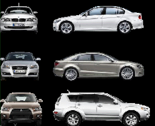 Car Blocks CAD Drawings and 2D Vehicle Layout Design in AutoCAD File