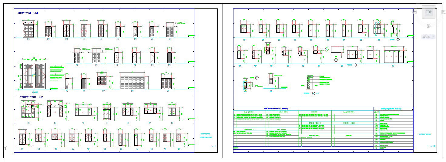 Door & Windows Design Block