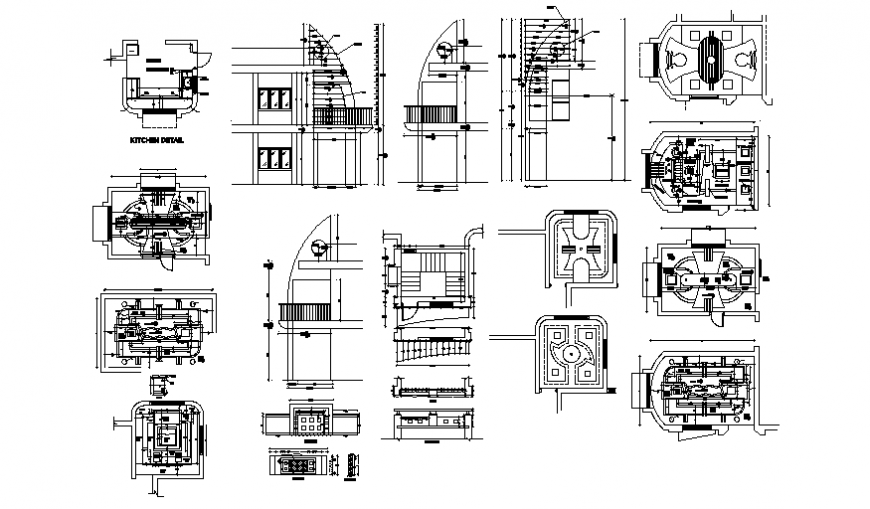 Ceiling commercial building design detail dwg file