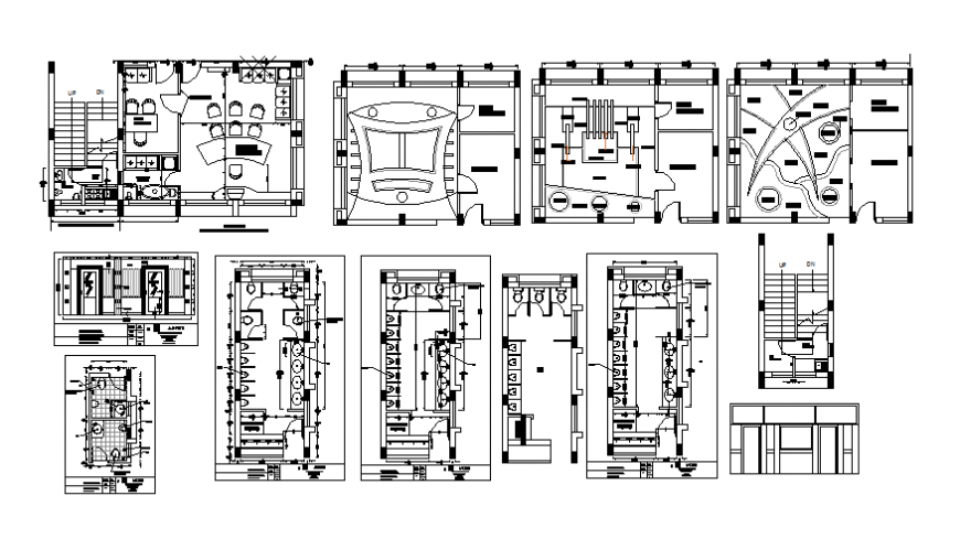 Ceiling detail public toilet plan and section autocad file