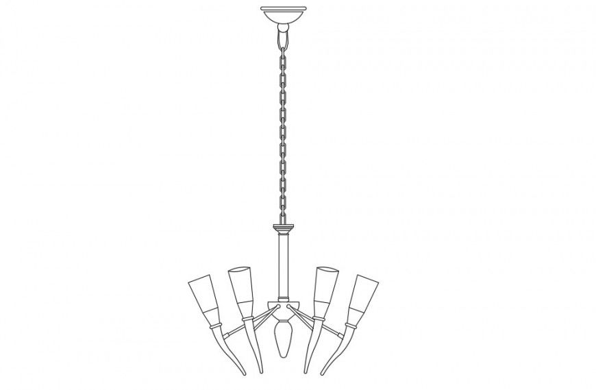 Ceiling light plan detail dwg file in Autocad format
