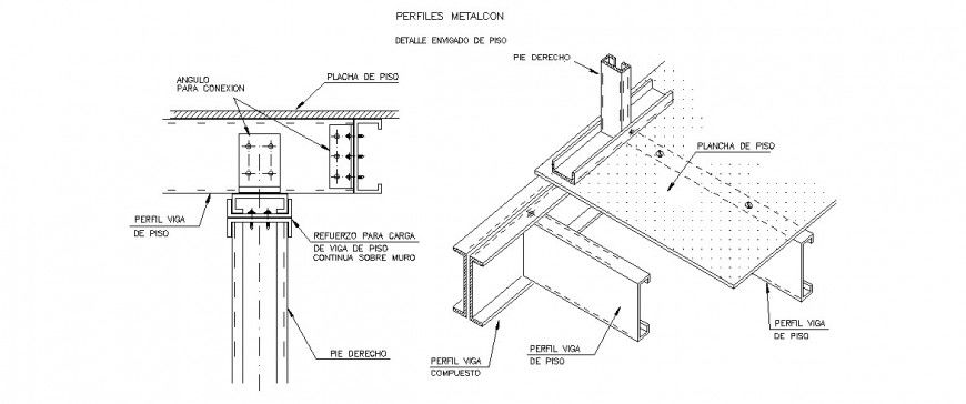 Ceiling structure detail drawing in dwg AutoCAD file.