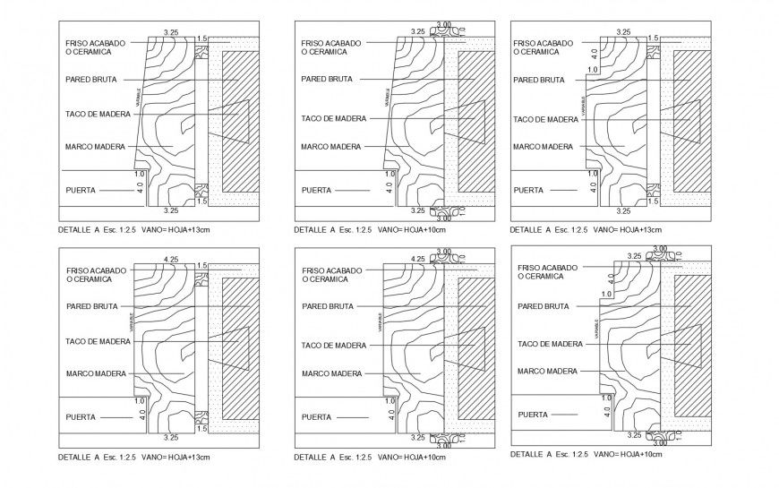 Ceramic cable stone structure cad drawing details dwg file
