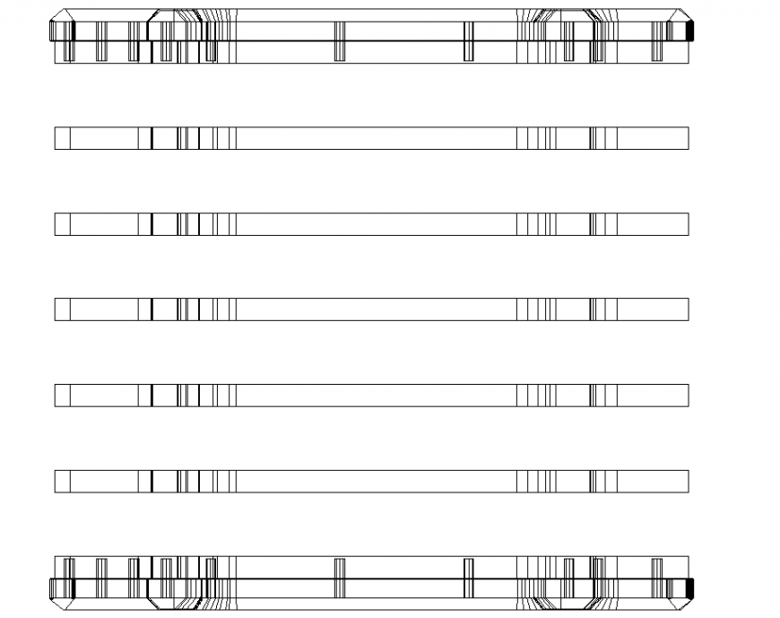 Chair plan with a detailed dwg file.