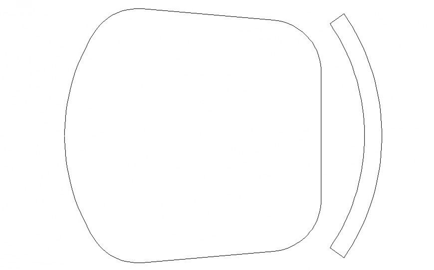 Chair units detail 2d drawing furniture block dwg file