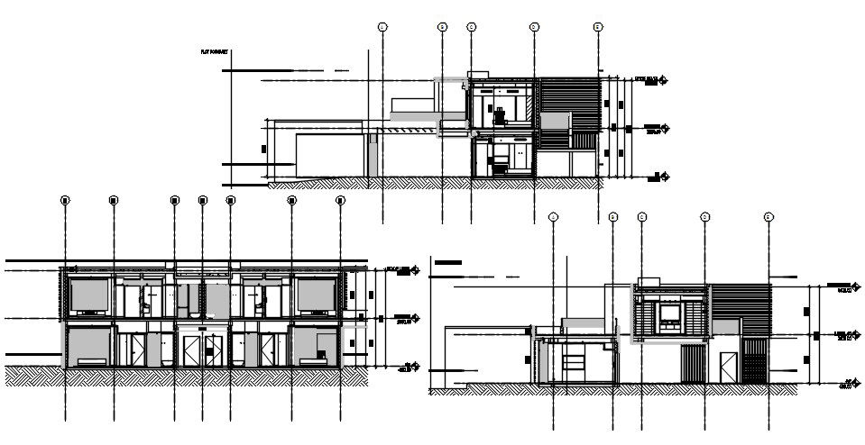 chalet Hotel building typical section details are given in this AutoCAD DWG Drawing File.Download the AutoCAD DWG file now.