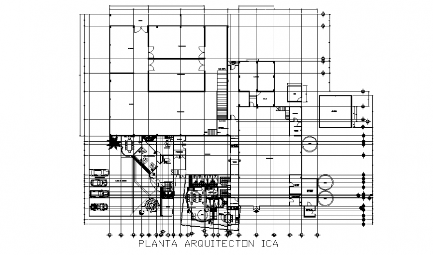 Cheese making processing plant architecture layout plan details dwg file