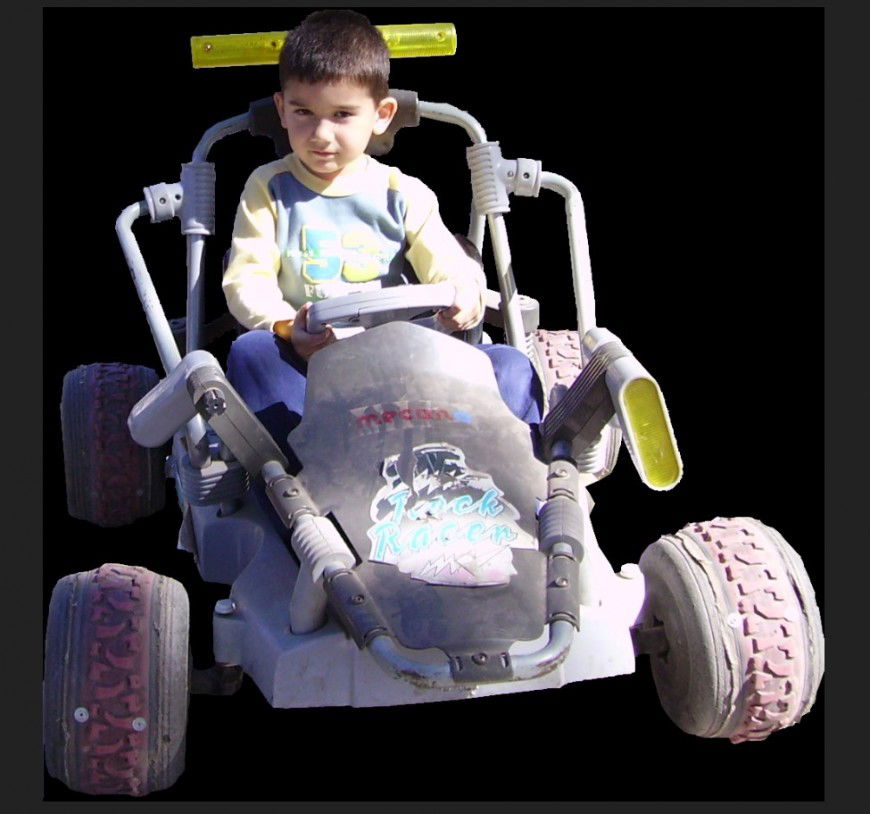 Child 3d model detail layout CAD blocks layout JPEG file