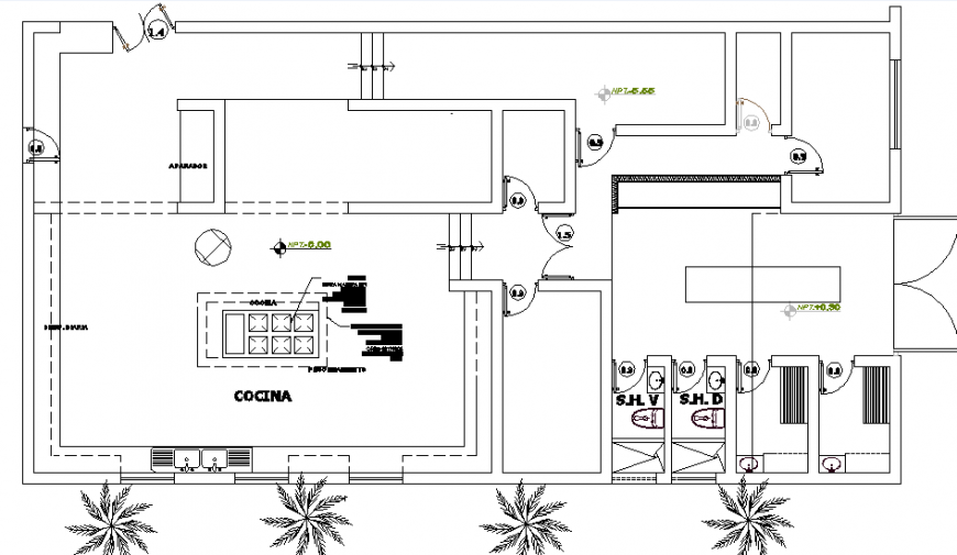 Chinese restaurant plan