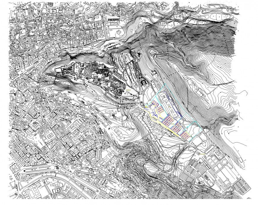 City development layout file