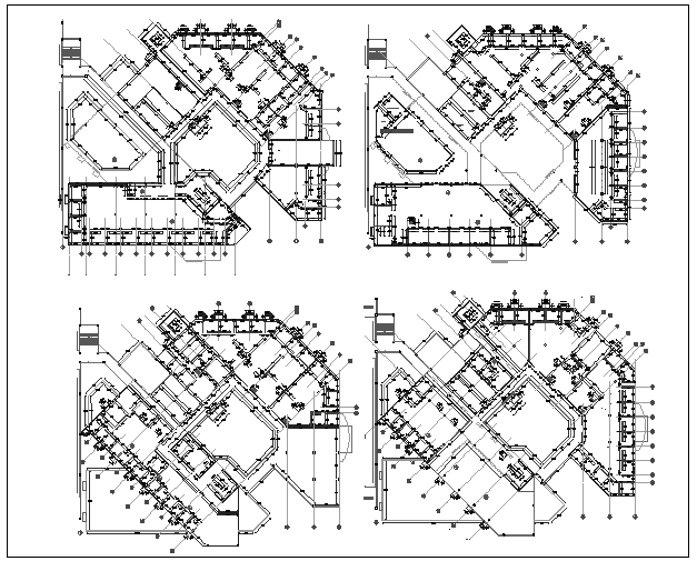 civil layout plan dwg file