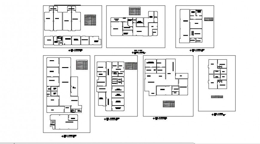 Clinic floor plan with ceiling cad drawing details dwg file