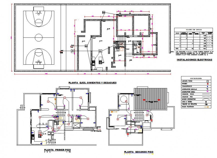 Club house detail 2d view layout plan in autocad format