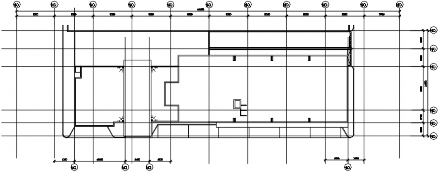 Clubhouse framing plan structure cad drawing details dwg file
