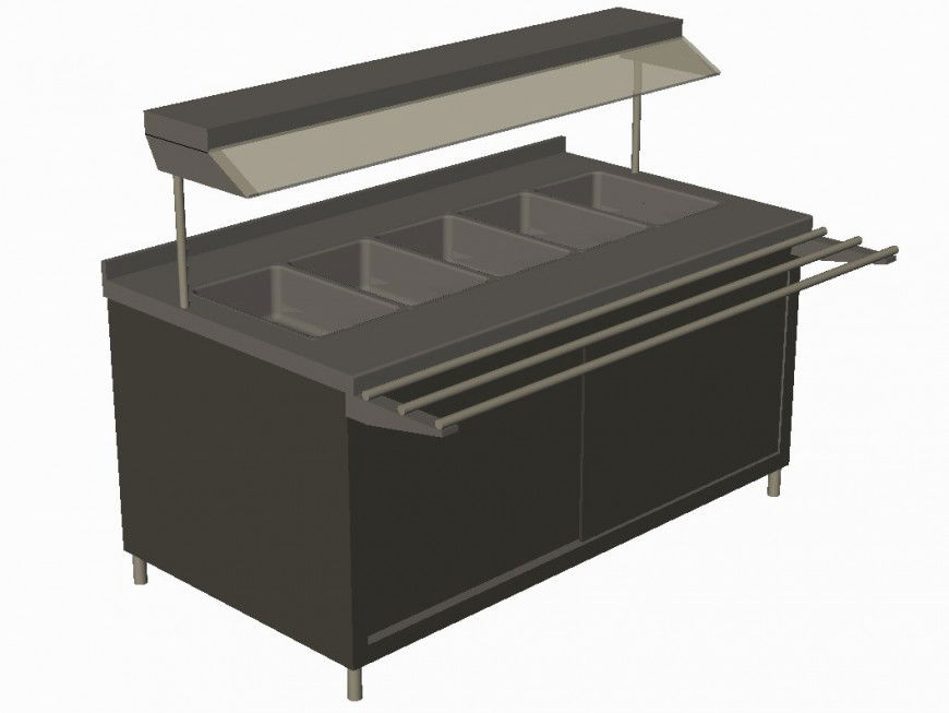Cocking make stand 3 d modal layout file