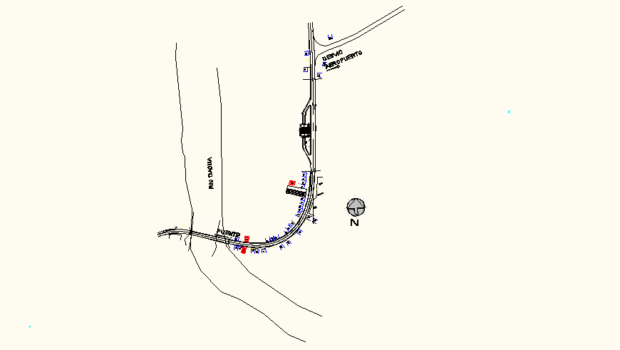 Collection center plan detail layout file