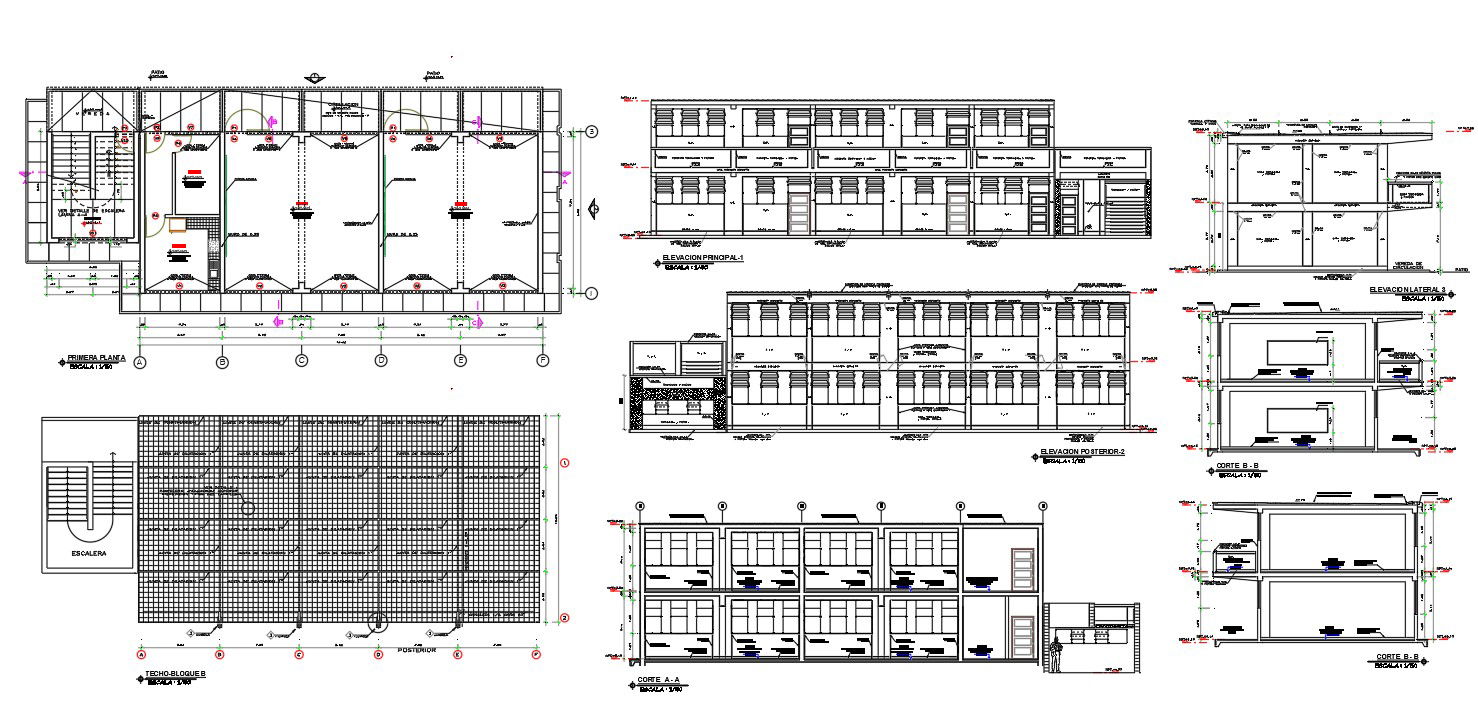 college projects AutoCAD drawing file