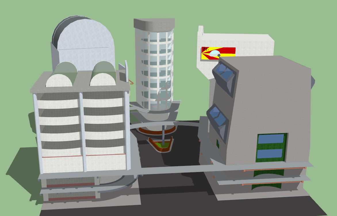 commercial center Area For Drawing