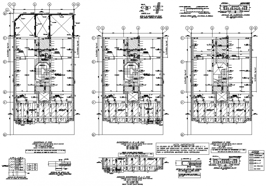 Commercial and residential building drawing in dwg file.