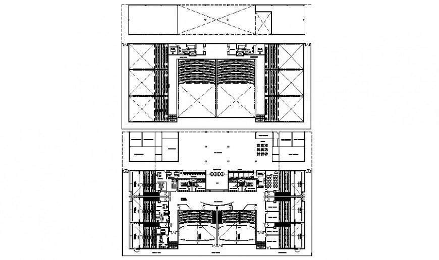 Commercial building units detail 2d view drawings AutoCAD software file