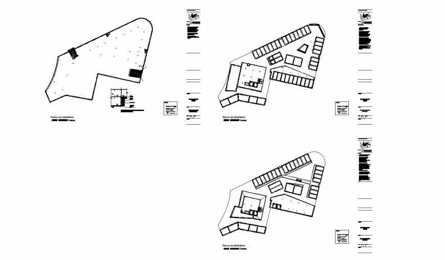 Commercial centre construction detail drawing in dwg AutoCAD file.
