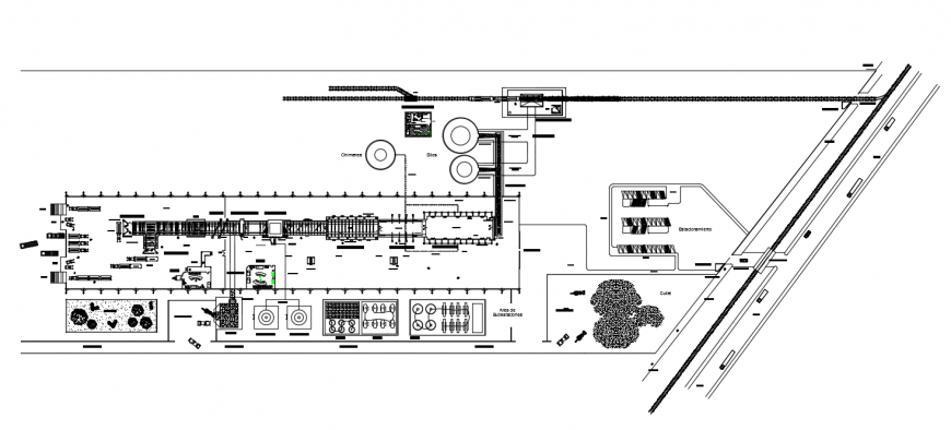 Commercial Complex Lay-out design all area mansion Detail