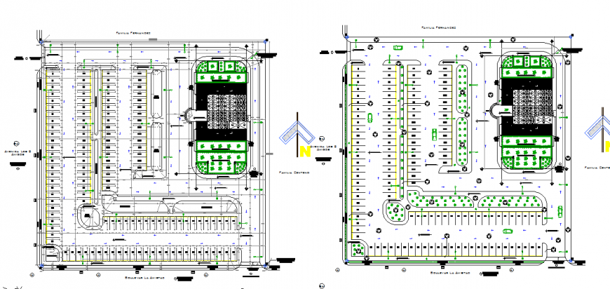 Commercial Complex Lay-out Floor PLan Design