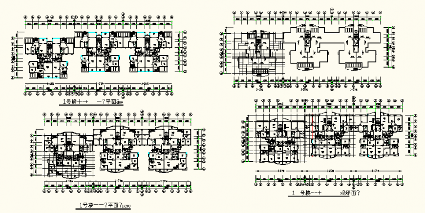 Commercial office building detail elevation an plan dwg file