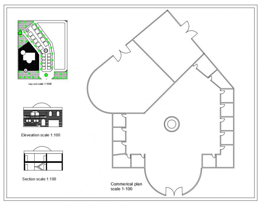 Commercial Simple Plan Lay-out