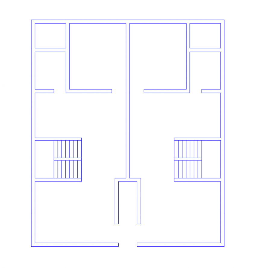 Common framing plan structure details of house floor dwg file