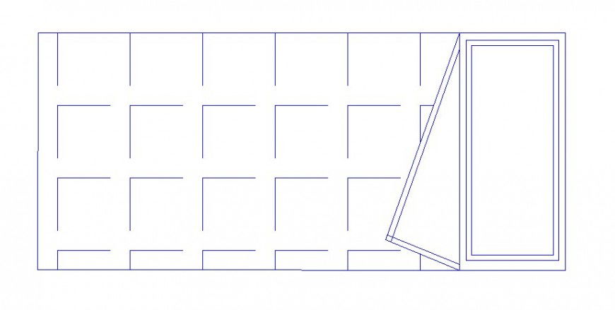 Common single bed top view elevation cad block details dwg file