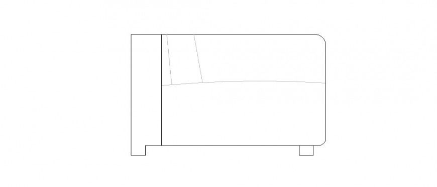 Common table 2d elevation block cad drawing details dwg file