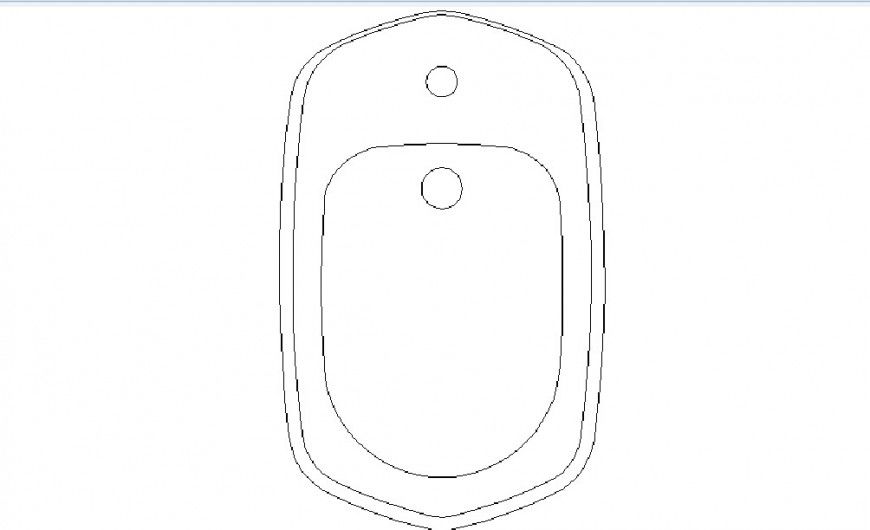 Common toilet sheet elevation block cad drawing details dwg file
