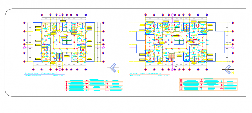 Complex Electric Point Floor Lay-out detail