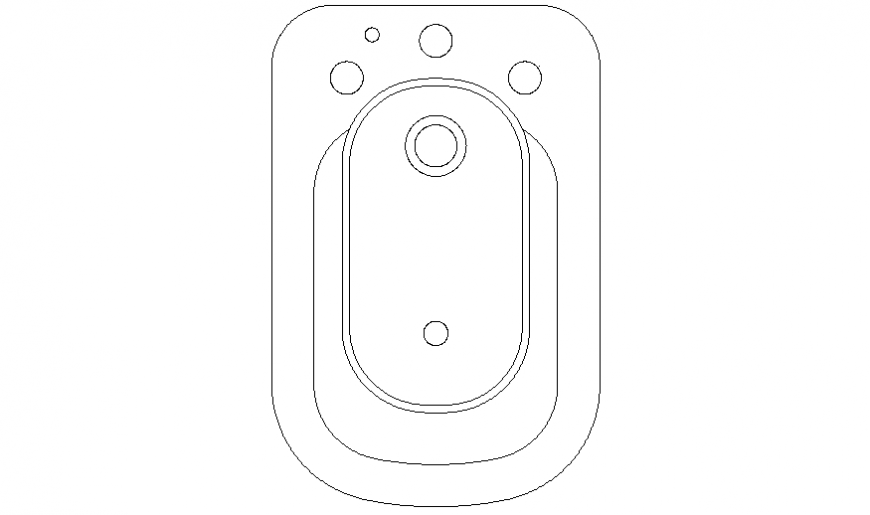 concealed type of toilets plan drawing in dwg file.