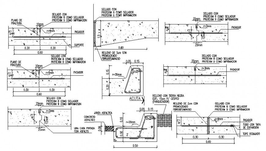 Concrete masonry blocks detailing drawing autocad file